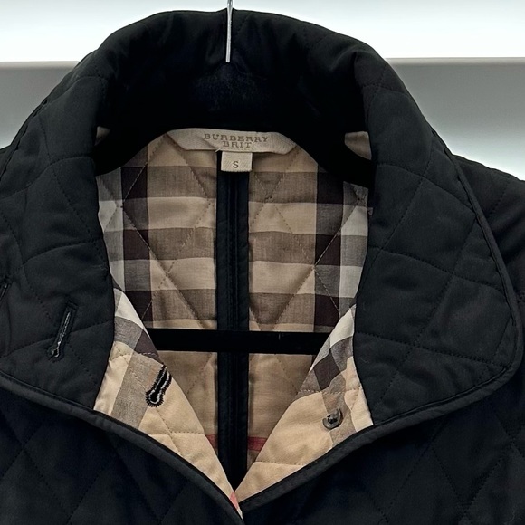 Burberry Quilted Jacket Nova Check - Picture 5 of 7
